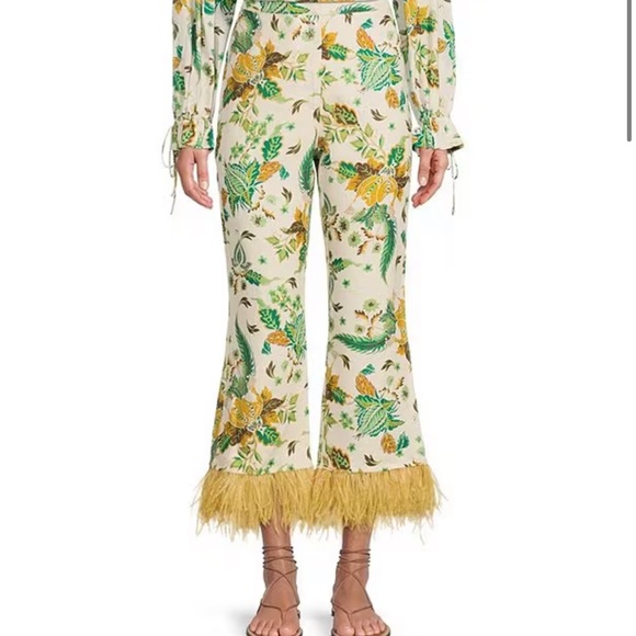 Antonio Melani x The Nat Note Larkin Paisley Floral Cropped 100